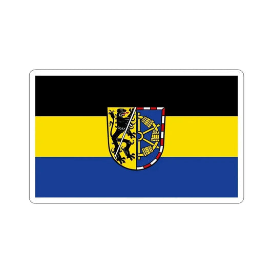 Flag of Erlangen Höchstadt Germany STICKER Vinyl Die-Cut Decal 6 Inch - The Sticker Space