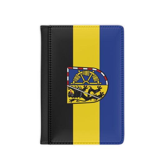 Flag of Erlangen Höchstadt Germany - Passport Holder-3.9" x 5.8"-The Sticker Space