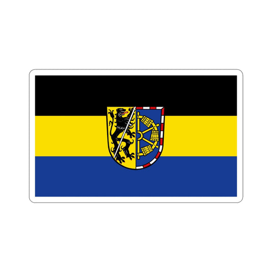 Flag of Erlangen Höchstadt Germany STICKER Vinyl Die-Cut Decal-6 Inch-The Sticker Space