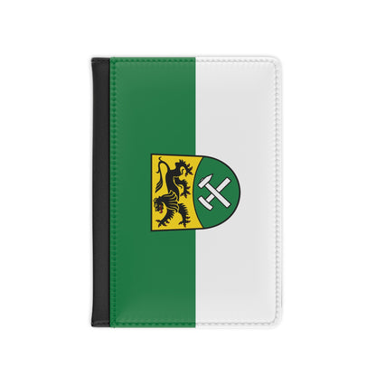 Flag of Erzgebirgskreises Germany - Passport Holder-3.9" x 5.8"-The Sticker Space