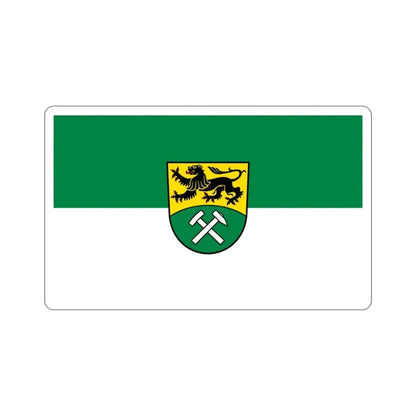 Flag of Erzgebirgskreises Germany STICKER Vinyl Die-Cut Decal 3 Inch - The Sticker Space