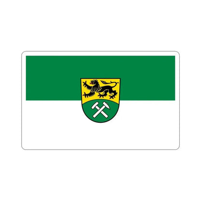 Flag of Erzgebirgskreises Germany STICKER Vinyl Die-Cut Decal 4 Inch - The Sticker Space