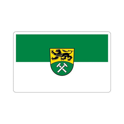 Flag of Erzgebirgskreises Germany STICKER Vinyl Die-Cut Decal 5 Inch - The Sticker Space