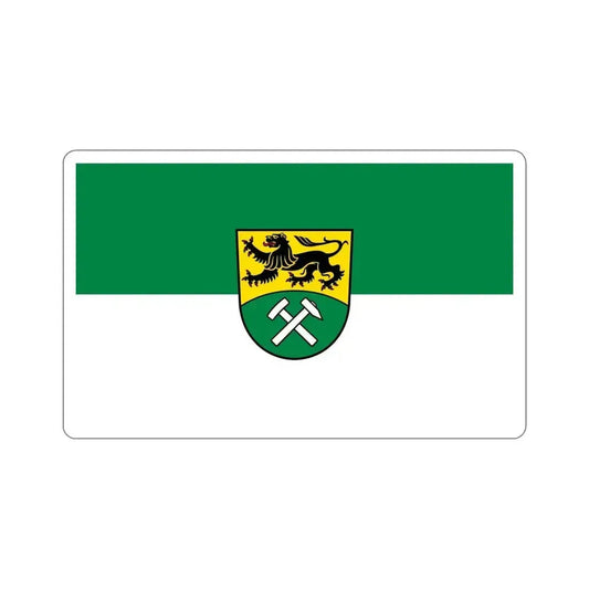Flag of Erzgebirgskreises Germany STICKER Vinyl Die-Cut Decal 6 Inch - The Sticker Space