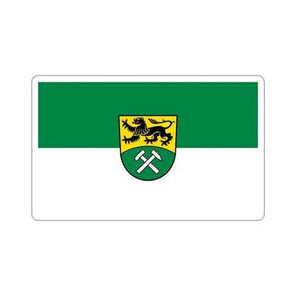 Flag of Erzgebirgskreises Germany STICKER Vinyl Die-Cut Decal 6 Inch - The Sticker Space