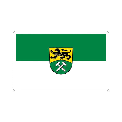 Flag of Erzgebirgskreises Germany STICKER Vinyl Die-Cut Decal - The Sticker Space