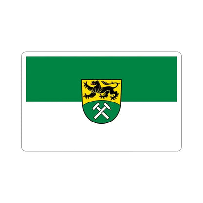 Flag of Erzgebirgskreises Germany STICKER Vinyl Die-Cut Decal - The Sticker Space