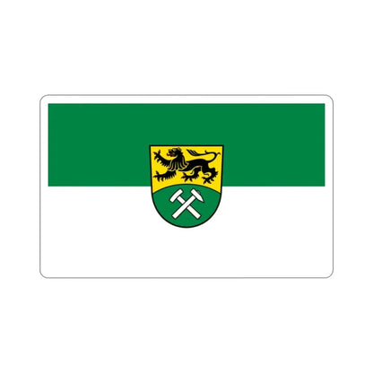 Flag of Erzgebirgskreises Germany STICKER Vinyl Die-Cut Decal - The Sticker Space