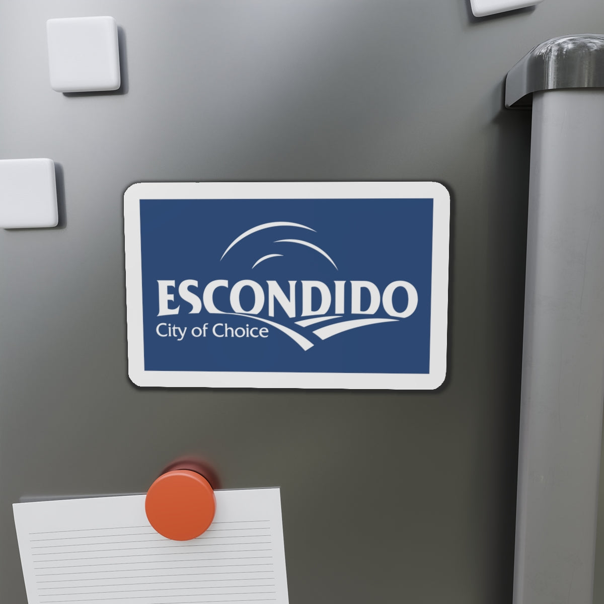 Flag of Escondido California - Die-Cut Magnet-The Sticker Space