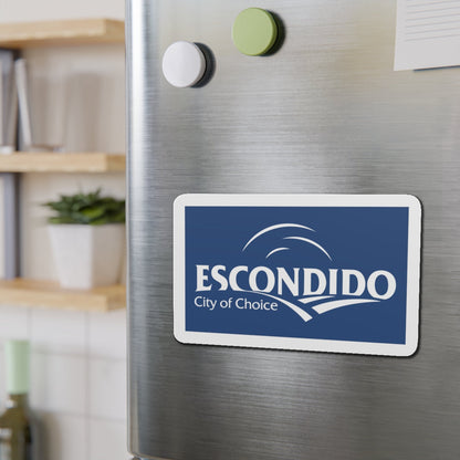 Flag of Escondido California - Die-Cut Magnet-The Sticker Space