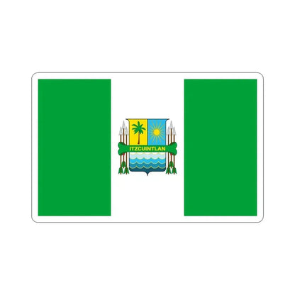 Flag of Escuintla Department, Guatemala STICKER Vinyl Die-Cut Decal 6 Inch - The Sticker Space