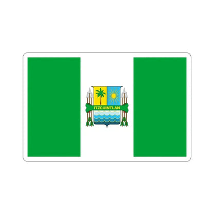 Flag of Escuintla Department, Guatemala STICKER Vinyl Die-Cut Decal 6 Inch - The Sticker Space