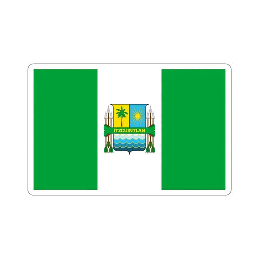 Flag of Escuintla Department, Guatemala STICKER Vinyl Die-Cut Decal 6 Inch - The Sticker Space