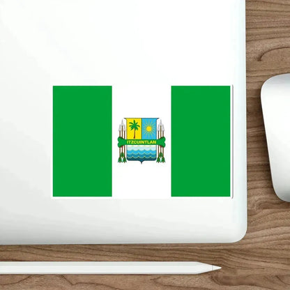Flag of Escuintla Department, Guatemala STICKER Vinyl Die-Cut Decal - The Sticker Space