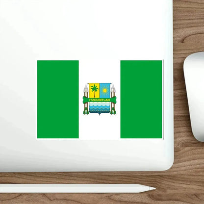 Flag of Escuintla Department, Guatemala STICKER Vinyl Die-Cut Decal - The Sticker Space