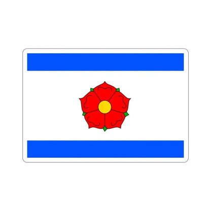 Flag of Český Krumlov Czech Republic STICKER Vinyl Die-Cut Decal 2 Inch - The Sticker Space