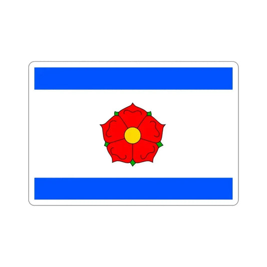 Flag of Český Krumlov Czech Republic STICKER Vinyl Die-Cut Decal 2 Inch - The Sticker Space