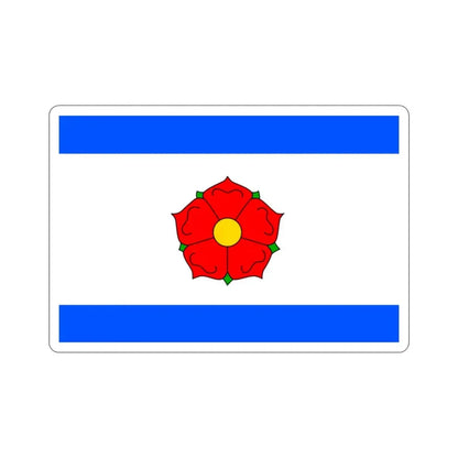 Flag of Český Krumlov Czech Republic STICKER Vinyl Die-Cut Decal 2 Inch - The Sticker Space