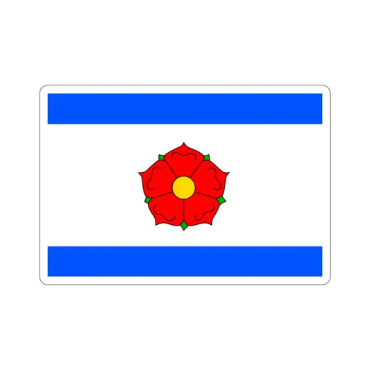 Flag of Český Krumlov Czech Republic STICKER Vinyl Die-Cut Decal 2 Inch - The Sticker Space