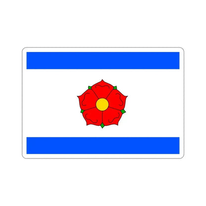 Flag of Český Krumlov Czech Republic STICKER Vinyl Die-Cut Decal 3 Inch - The Sticker Space