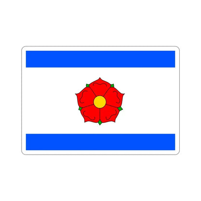 Flag of Český Krumlov Czech Republic STICKER Vinyl Die-Cut Decal 3 Inch - The Sticker Space