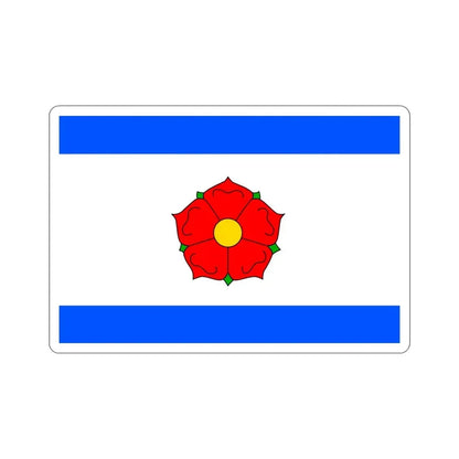 Flag of Český Krumlov Czech Republic STICKER Vinyl Die-Cut Decal 4 Inch - The Sticker Space