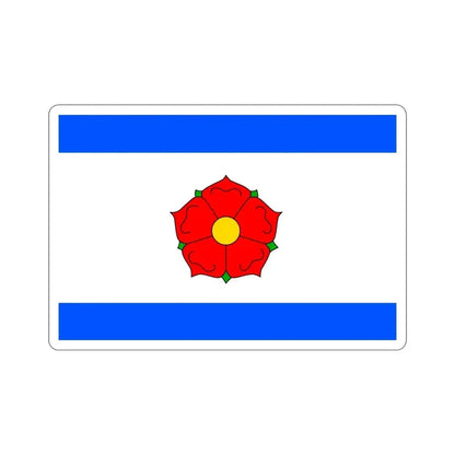 Flag of Český Krumlov Czech Republic STICKER Vinyl Die-Cut Decal 5 Inch - The Sticker Space