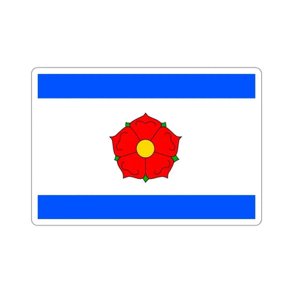 Flag of Český Krumlov Czech Republic STICKER Vinyl Die-Cut Decal 6 Inch - The Sticker Space