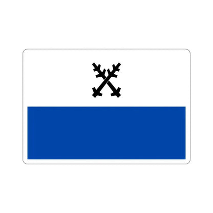 Flag of Česká Lípa Czech Republic STICKER Vinyl Die-Cut Decal 4 Inch - The Sticker Space