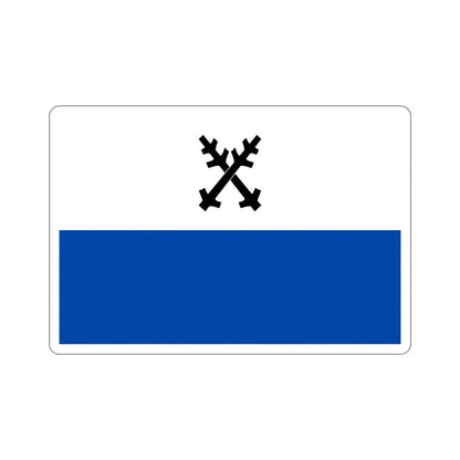 Flag of Česká Lípa Czech Republic STICKER Vinyl Die-Cut Decal 5 Inch - The Sticker Space