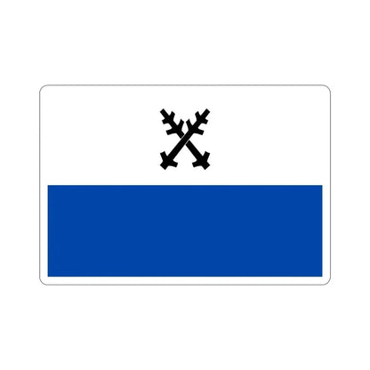 Flag of Česká Lípa Czech Republic STICKER Vinyl Die-Cut Decal - The Sticker Space