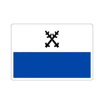 Flag of Česká Lípa Czech Republic STICKER Vinyl Die-Cut Decal - The Sticker Space