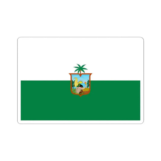 Flag of Esmeraldas - Ecuador (Ecuador) STICKER Vinyl Kiss-Cut Decal 2 Inch White - The Sticker Space