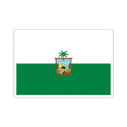 Flag of Esmeraldas - Ecuador (Ecuador) STICKER Vinyl Kiss-Cut Decal 4 Inch White - The Sticker Space