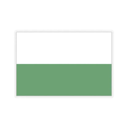 Flag of Esmeraldas Ecuador - STICKER Vinyl Kiss-Cut Decal 2 Inch Transparent - The Sticker Space