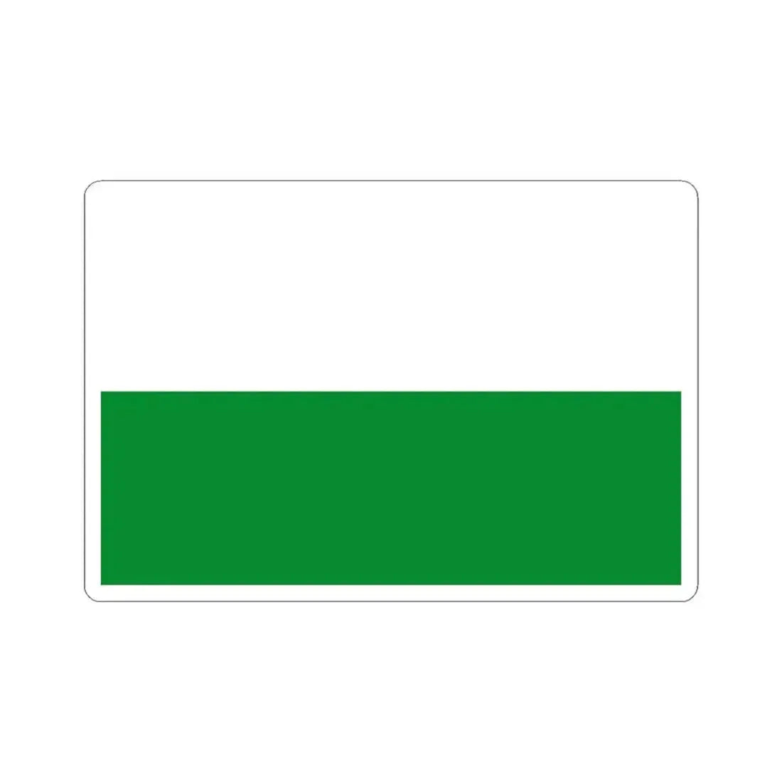 Flag of Esmeraldas Ecuador - STICKER Vinyl Kiss-Cut Decal 3 Inch White - The Sticker Space