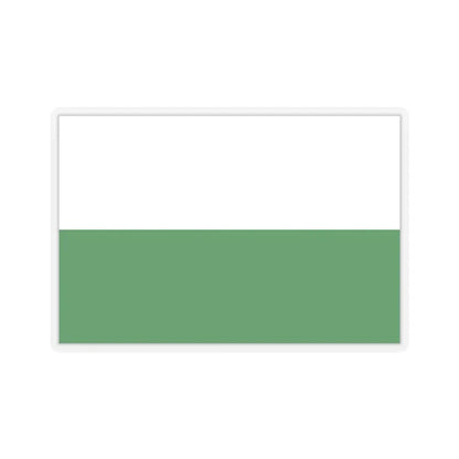 Flag of Esmeraldas Ecuador - STICKER Vinyl Kiss-Cut Decal 4 Inch Transparent - The Sticker Space