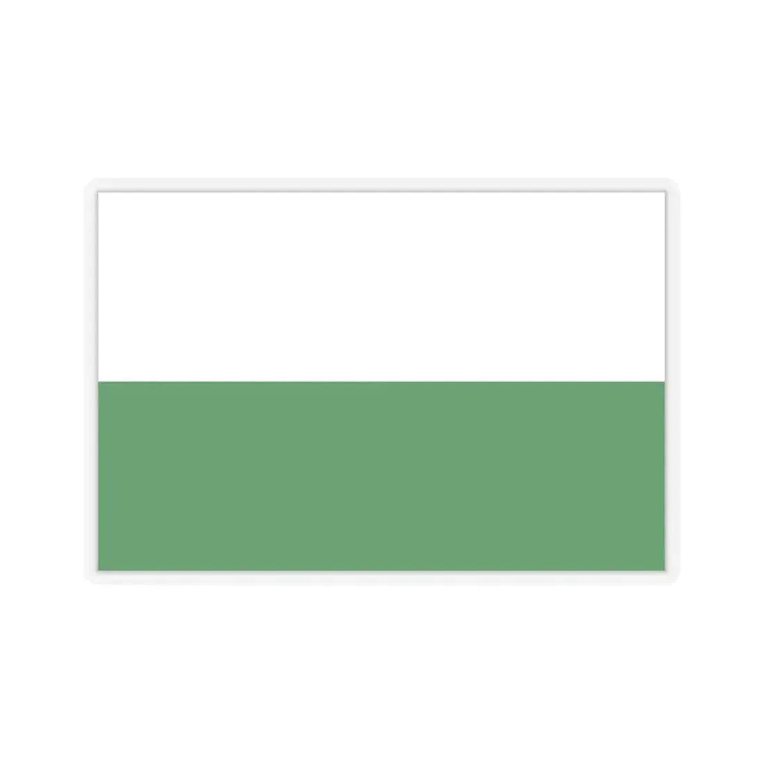 Flag of Esmeraldas Ecuador - STICKER Vinyl Kiss-Cut Decal 6 Inch Transparent - The Sticker Space