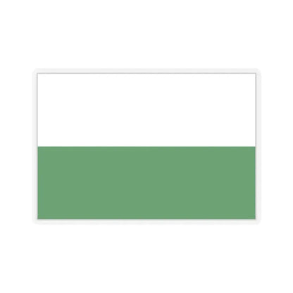 Flag of Esmeraldas Ecuador - STICKER Vinyl Kiss-Cut Decal 6 Inch Transparent - The Sticker Space