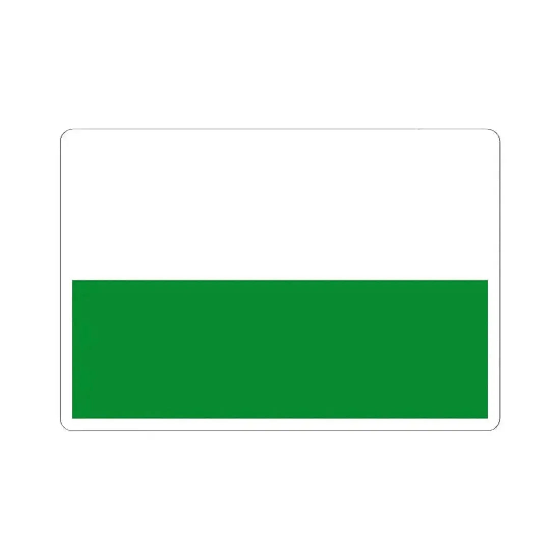 Flag of Esmeraldas Ecuador - STICKER Vinyl Kiss-Cut Decal 6 Inch White - The Sticker Space