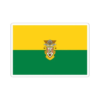 Flag of Espejo (Ecuador) STICKER Vinyl Kiss-Cut Decal 2 Inch White - The Sticker Space