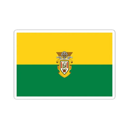 Flag of Espejo (Ecuador) STICKER Vinyl Kiss-Cut Decal 4 Inch White - The Sticker Space