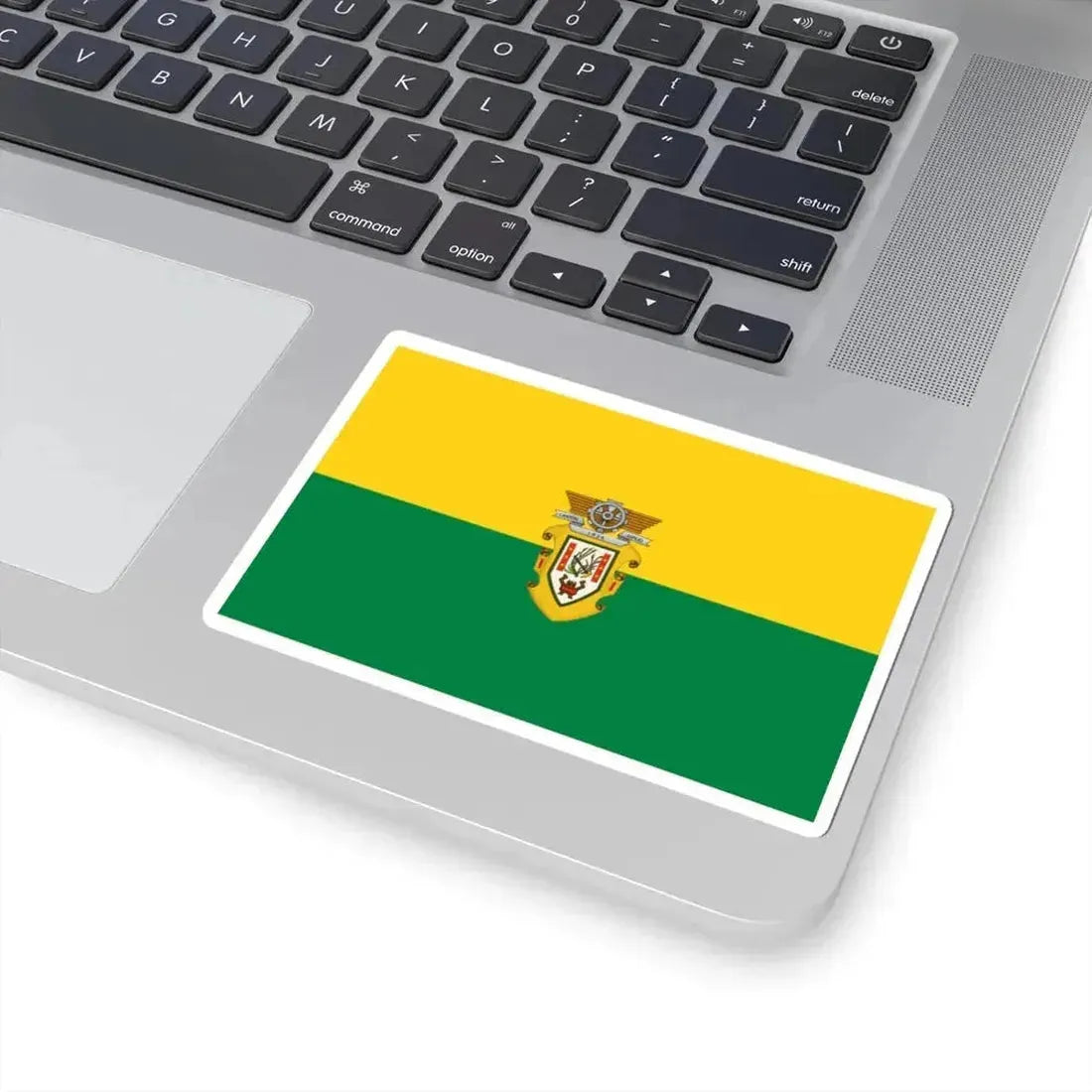 Flag of Espejo (Ecuador) STICKER Vinyl Kiss-Cut Decal - The Sticker Space