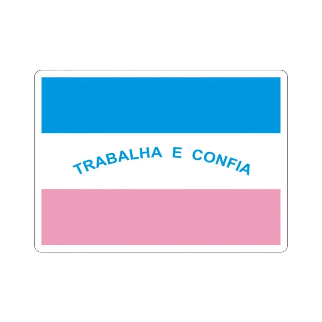 Flag of Espírito Santo Brazil STICKER Vinyl Die-Cut Decal 2 Inch - The Sticker Space