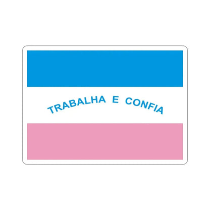 Flag of Espírito Santo Brazil STICKER Vinyl Die-Cut Decal 3 Inch - The Sticker Space