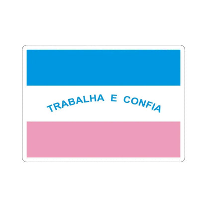 Flag of Espírito Santo Brazil STICKER Vinyl Die-Cut Decal 4 Inch - The Sticker Space