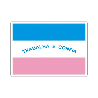 Flag of Espírito Santo Brazil STICKER Vinyl Die-Cut Decal 5 Inch - The Sticker Space