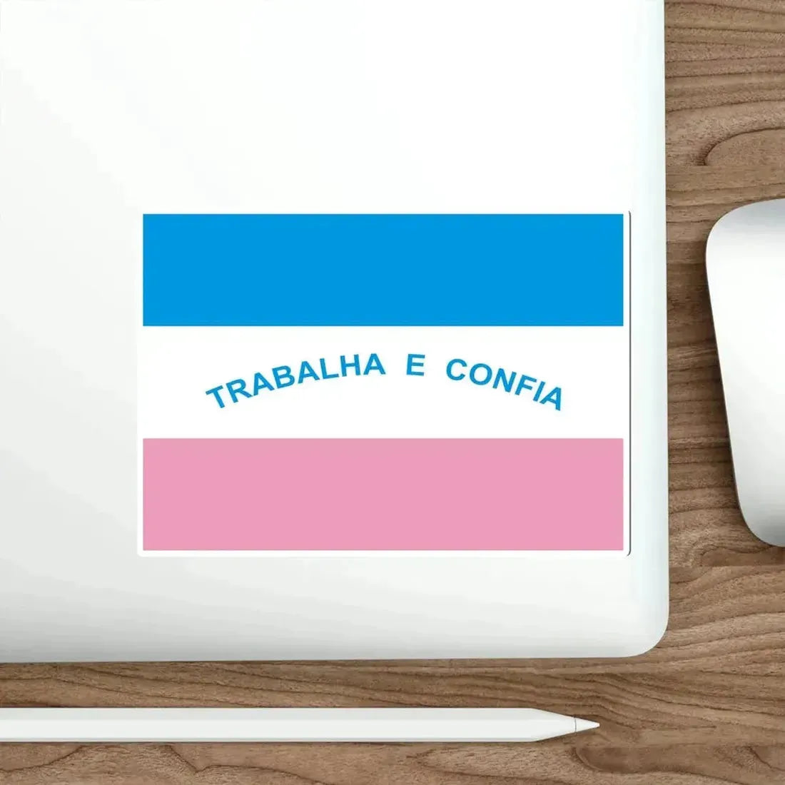 Flag of Espírito Santo Brazil STICKER Vinyl Die-Cut Decal - The Sticker Space