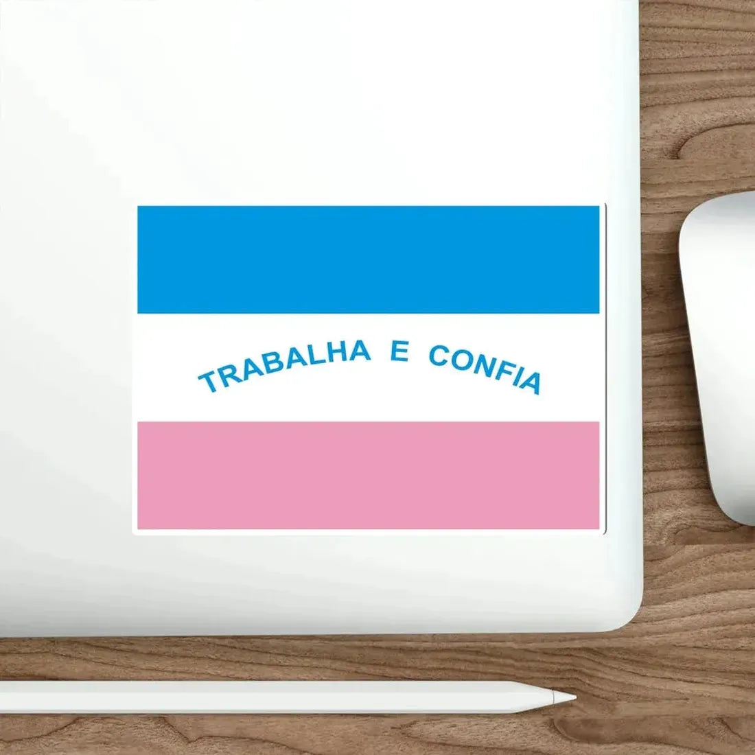 Flag of Espírito Santo Brazil STICKER Vinyl Die-Cut Decal - The Sticker Space