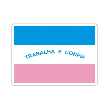Flag of Espírito Santo Brazil STICKER Vinyl Die-Cut Decal - The Sticker Space